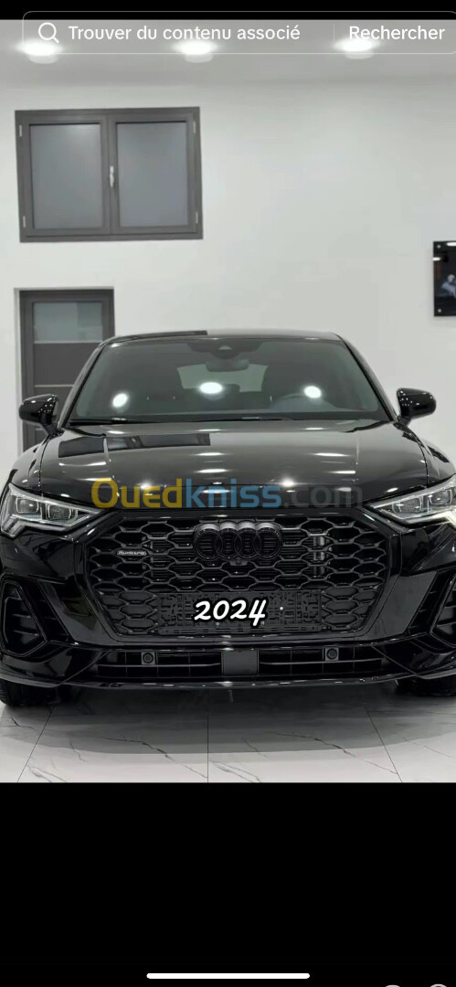 Audi Q3 2024 Sline black black full option