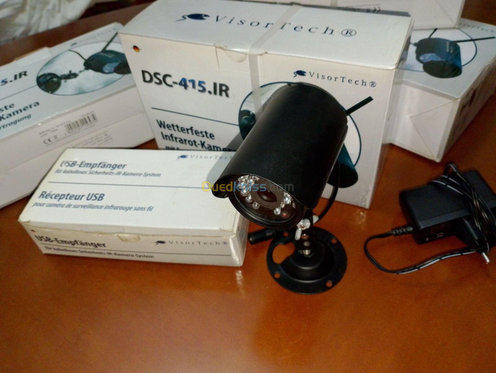 Kit de surveillance VisorTech 4 caméras sans fil (NEUVES)