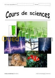 Cours de science particuliers à domicile 