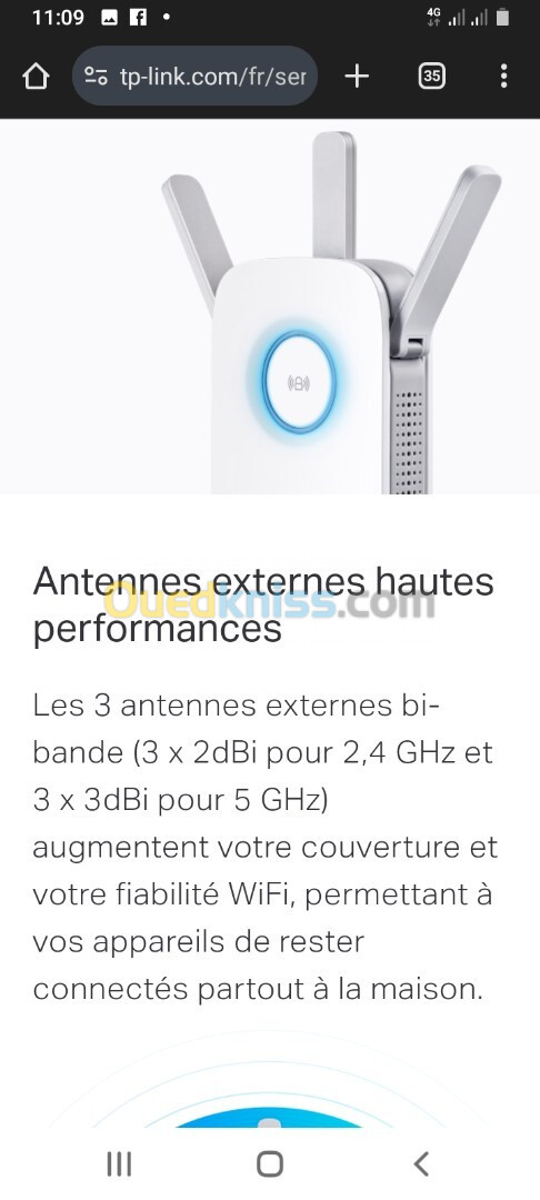 Récepteur wifi 