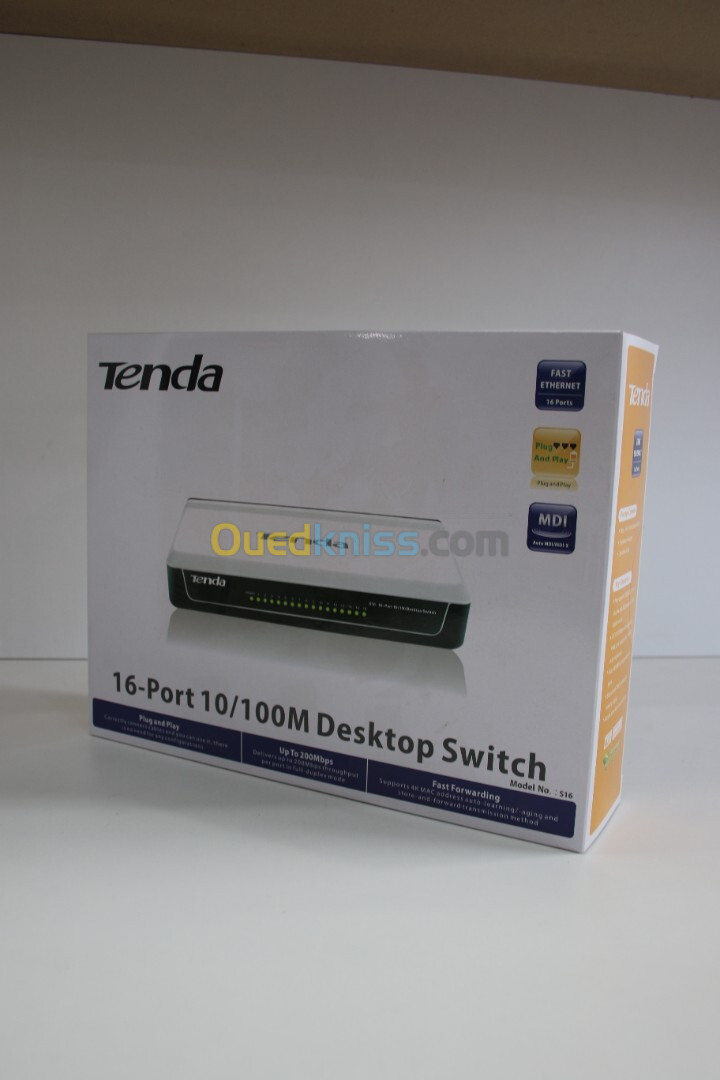 TENDA DESKTOP SWITCH 16 PORT 