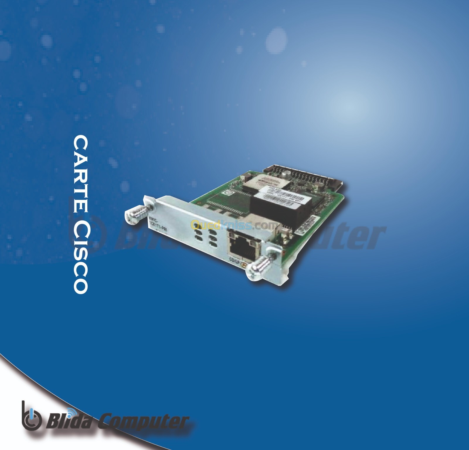 carte Cisco HWIC-1CE1T1-PRI 1 Port