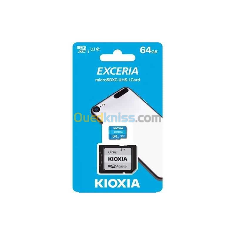 CARTE MEMOIRE MICRO SD KIOXIA 16GB