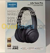 CASQUE ANKER SOUNDCORE LIFE TUNE PRO 40h ANC