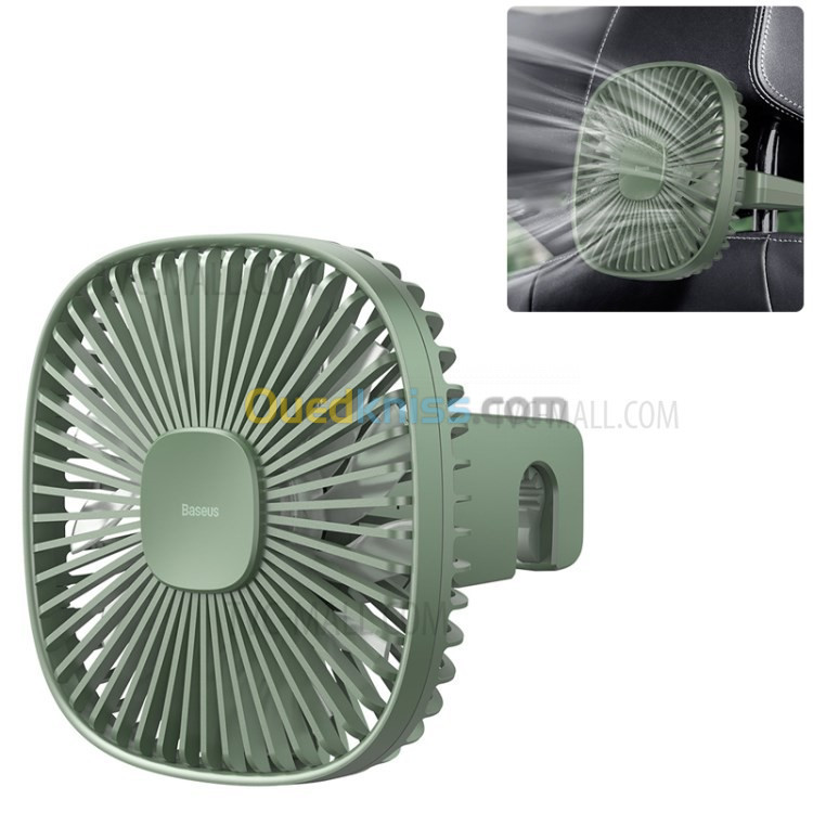 BASEUS NATURAL WIND MAGNETIC REAR SEAT FAN VENTILATEUR POUR VOITURE 