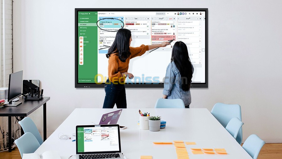 ECRAN IRIS A95 PRO INTERACTIF DISPLAY POUR CONFERENCE 65'' 