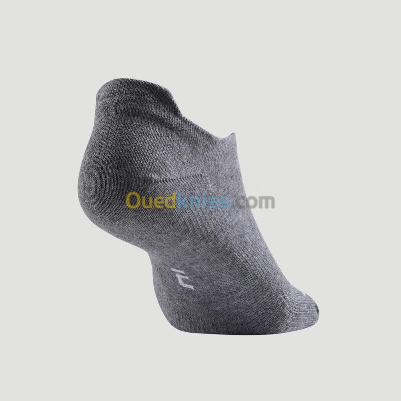 ARTENGO CHAUSSETTES DE SPORT BASSES ARTENGO RS 160 GRIS LOT DE 3