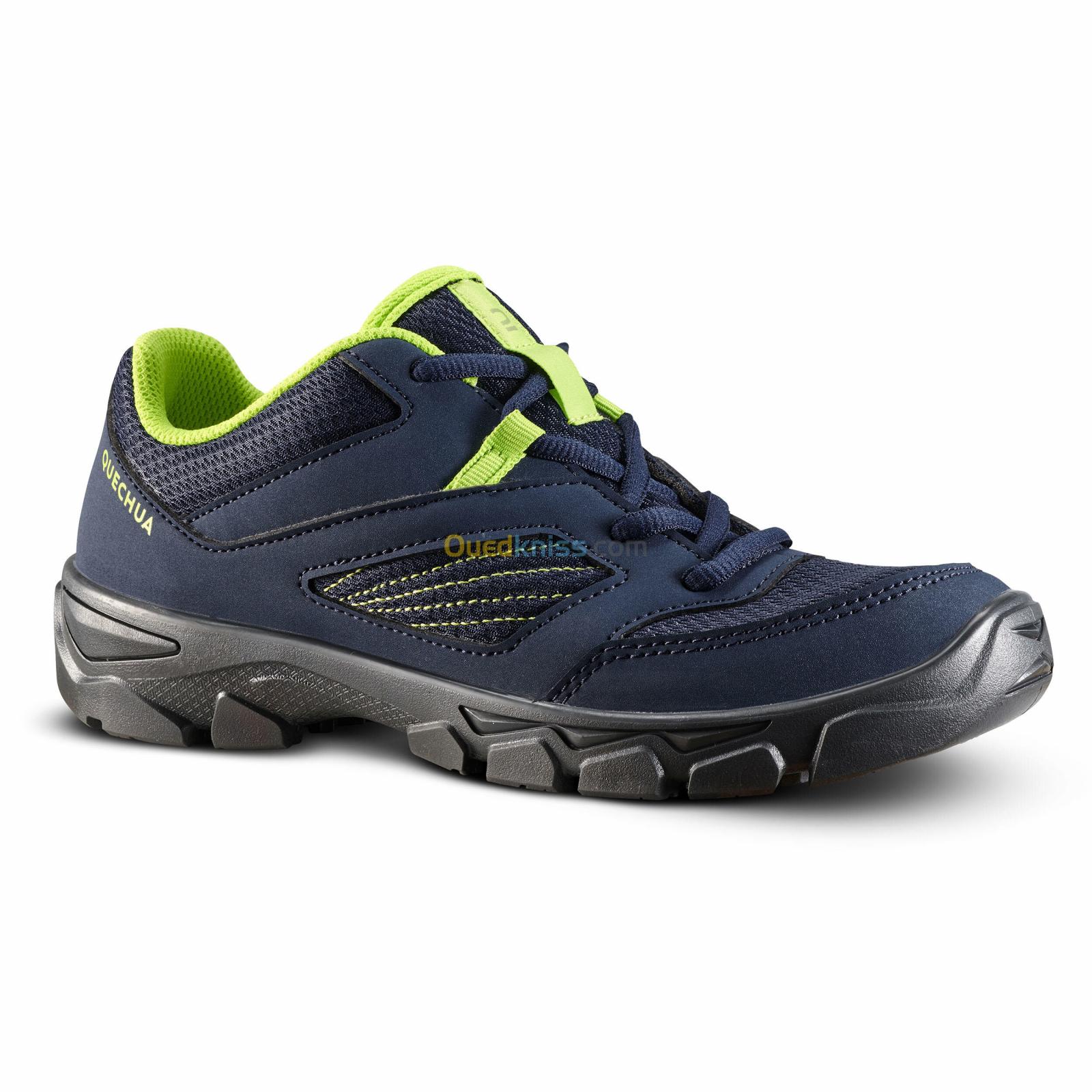 QUECHUA Chaussures de randonnée enfant avec lacets MH100 bleu du 35 AU 38