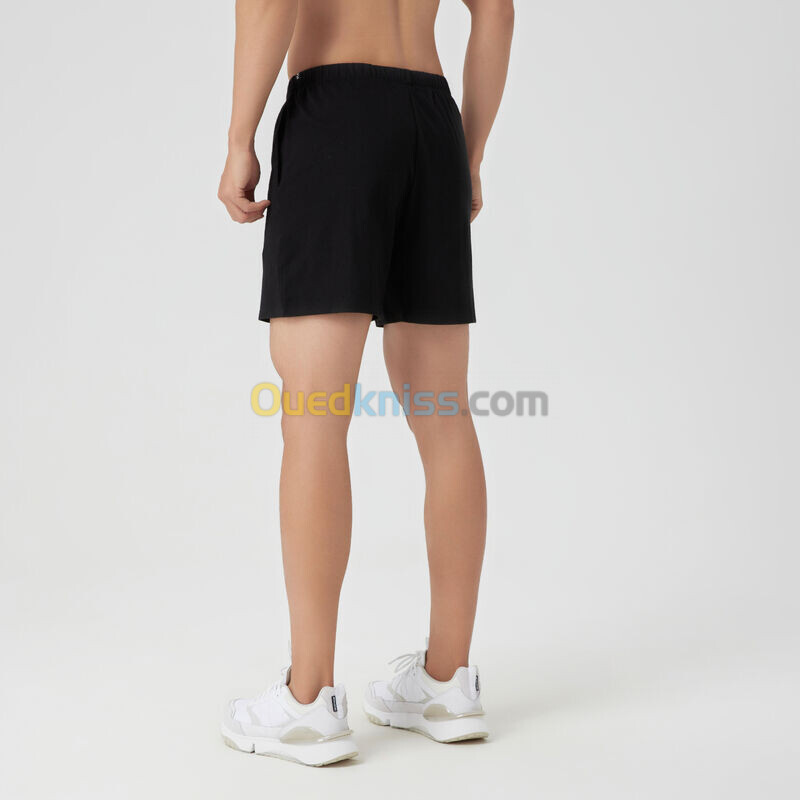 DOMYOS Short court Fitness Homme - 100 Noir