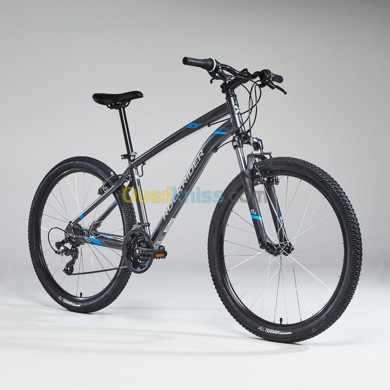 ROCKRIDER VÉLO VTT ST 100 GRIS 27,5"