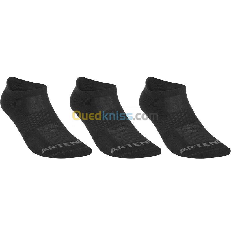 ARTENGO CHAUSSETTES DE SPORT BASSES ARTENGO RS 500 NOIR LOT DE 3