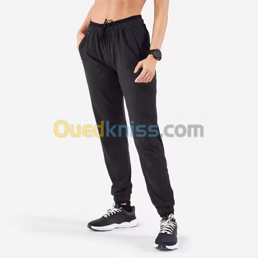 KALENJI Pantalon de jogging running respirant femme - Dry noir