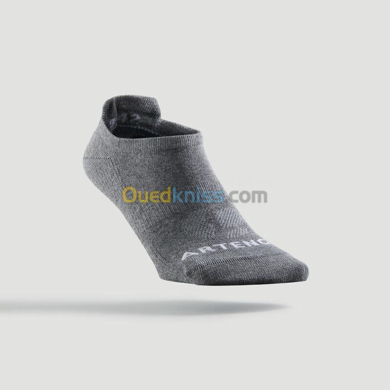 ARTENGO CHAUSSETTES DE SPORT BASSES ARTENGO RS 160 GRIS LOT DE 3