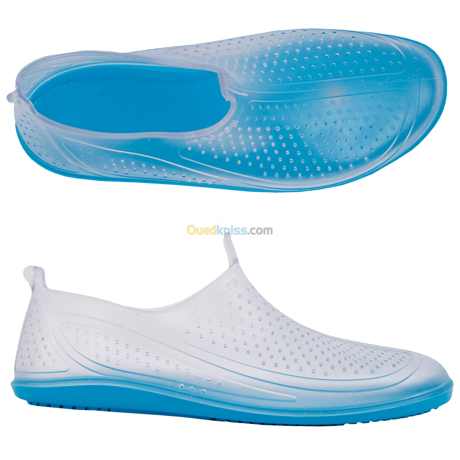 NABAIJI Chaussures Aquatiques Aquabike-Aquagym Aquafun transparent