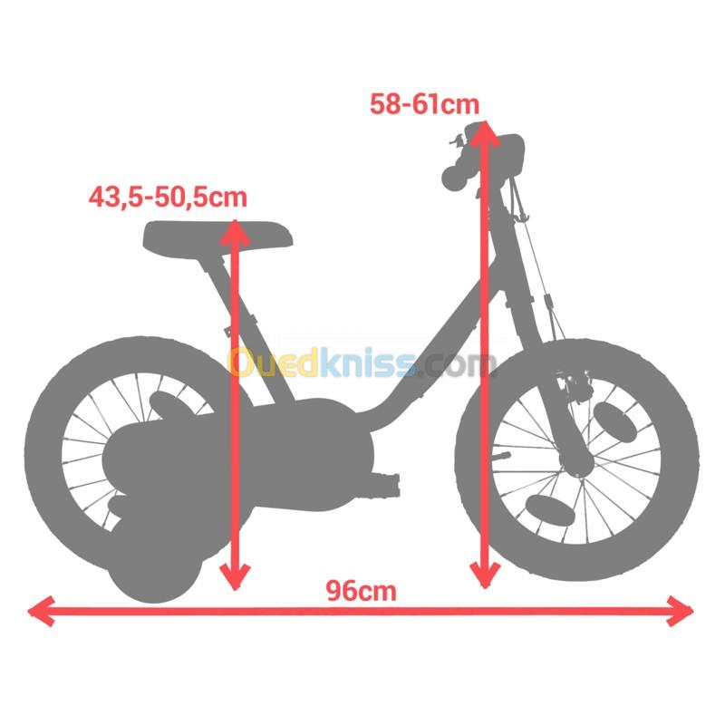 BTWIN VELO 14 POUCES 3-5 ANS 500 ROBOT