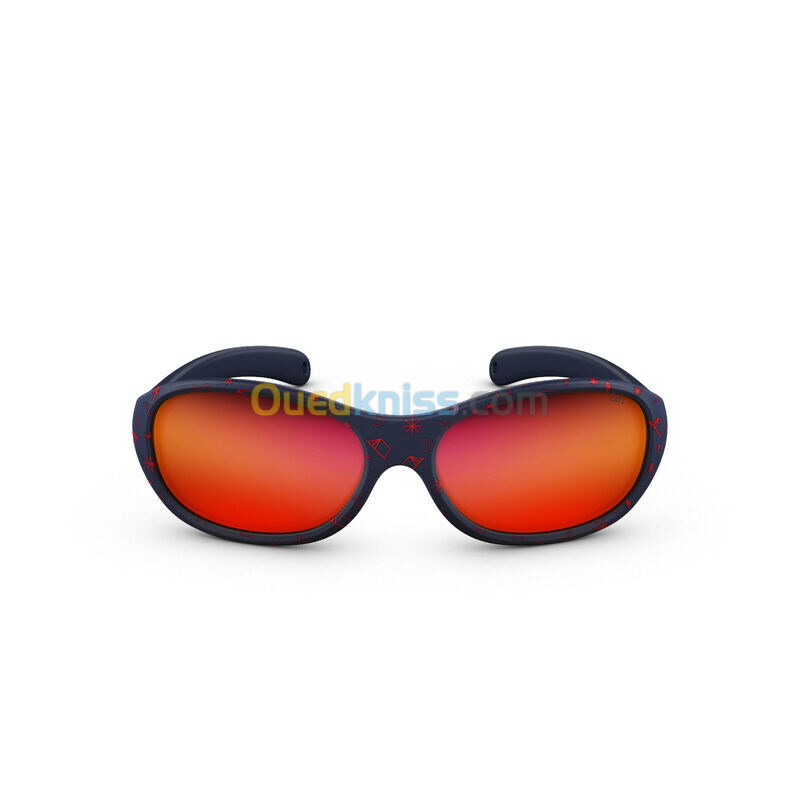 QUECHUA Lunettes de soleil randonnée - MH K120 - enfant 2-4 ans - catégorie 4 bleu rouge