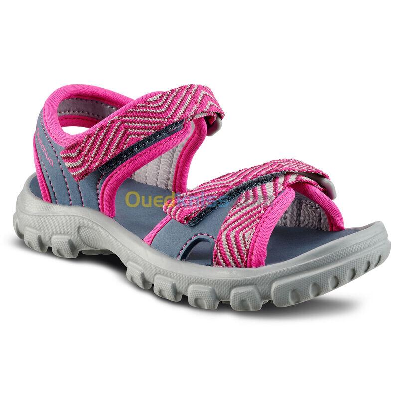 QUECHUA Sandales de randonnée MH100 KID bleues rose - enfant - 24 AU 31