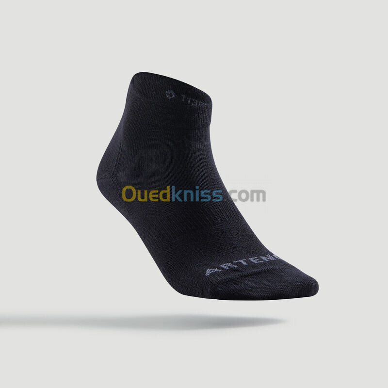 ARTENGO CHAUSSETTES DE SPORT MI-HAUTES ARTENGO RS 160 NOIR LOT DE 3