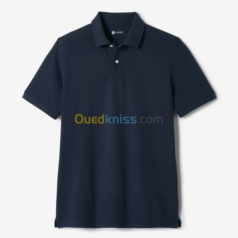 INESIS Polo de golf manches courtes Homme - MW500 bleu marine