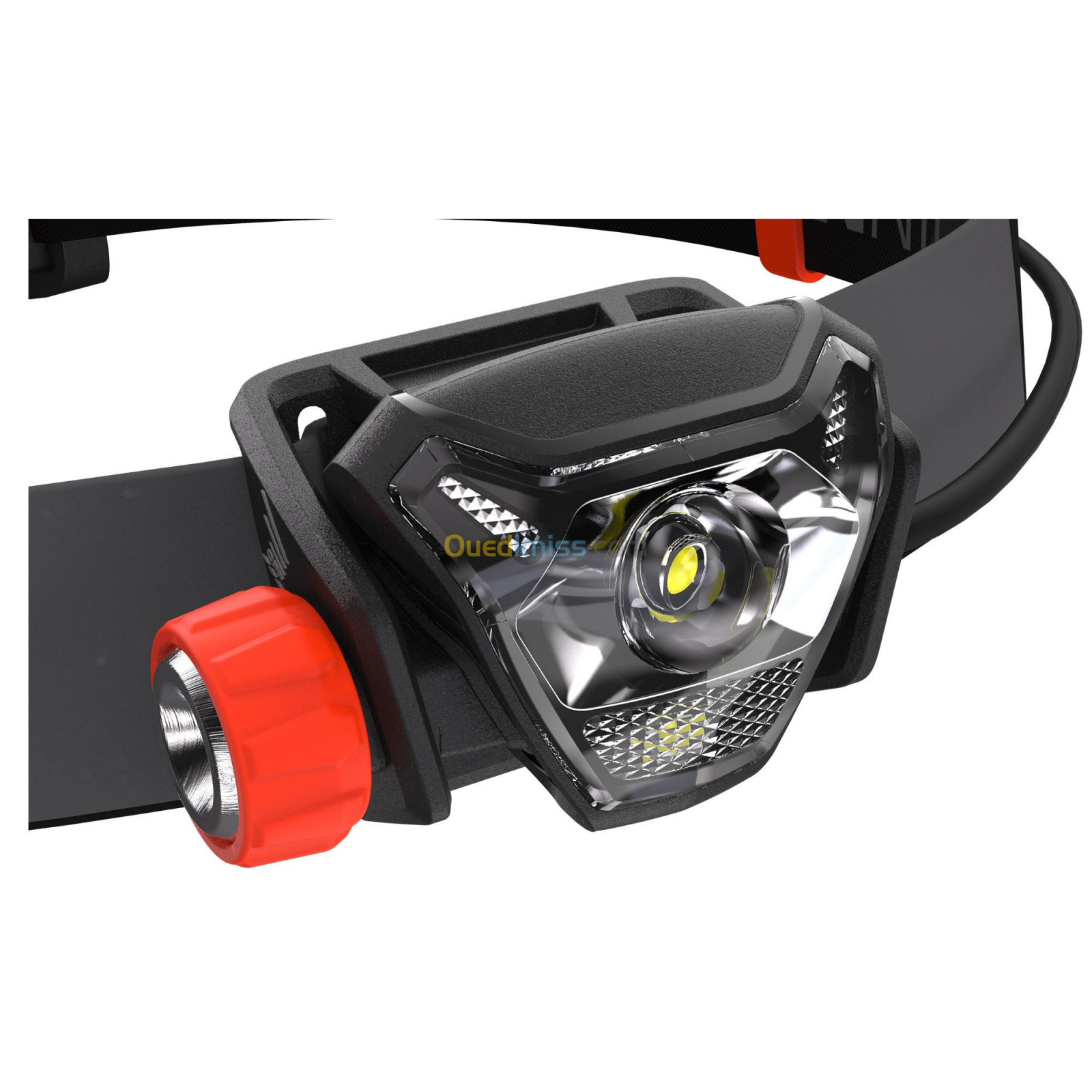 KALENJI LAMPE FRONTALE DE TRAIL RUNNING ONNIGHT 710 NOIR ET ORANGE 300 LUMENS