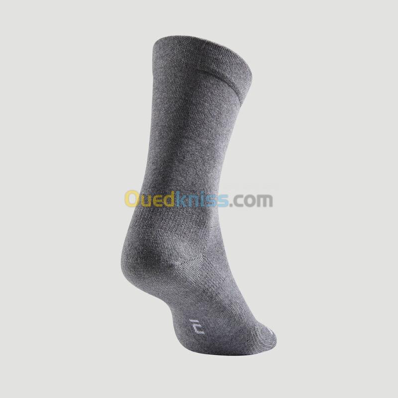 ARTENGO Chaussettes de Sport Hautes RS 160 x 3 - Gris