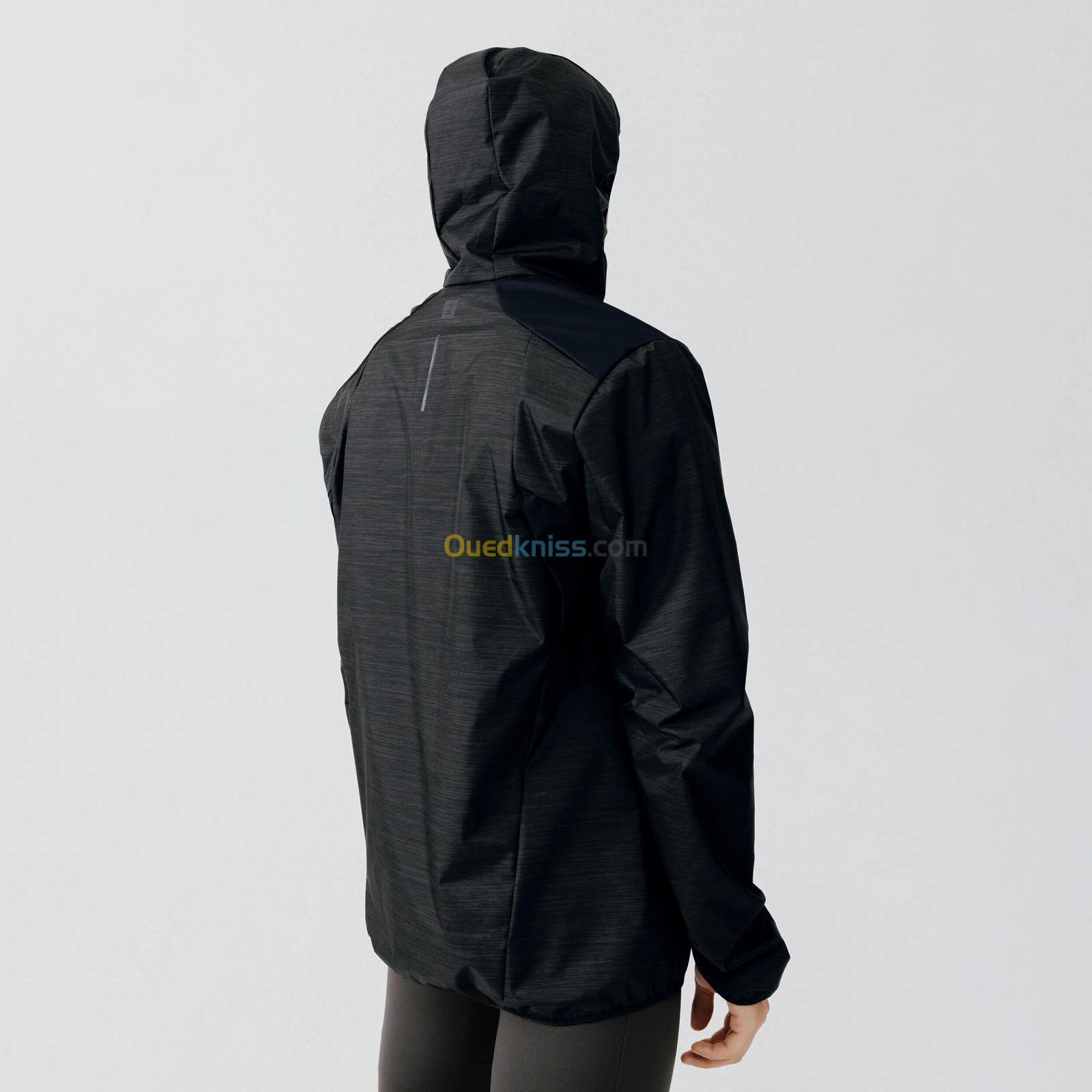 KALENJI VESTE COUPE VENT ET COUPE PLUIE DE RUNNING HOMME KALENJI RUN RAIN NOIR