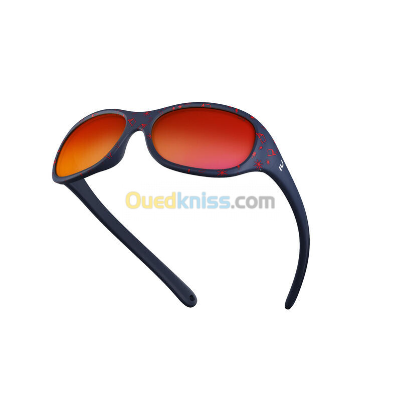 QUECHUA Lunettes de soleil randonnée - MH K120 - enfant 2-4 ans - catégorie 4 bleu rouge