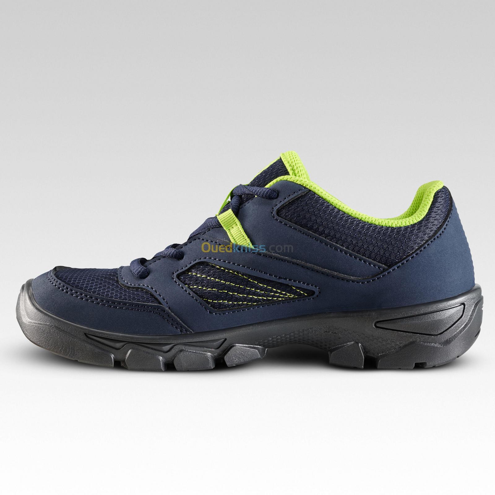 QUECHUA Chaussures de randonnée enfant avec lacets MH100 bleu du 35 AU 38