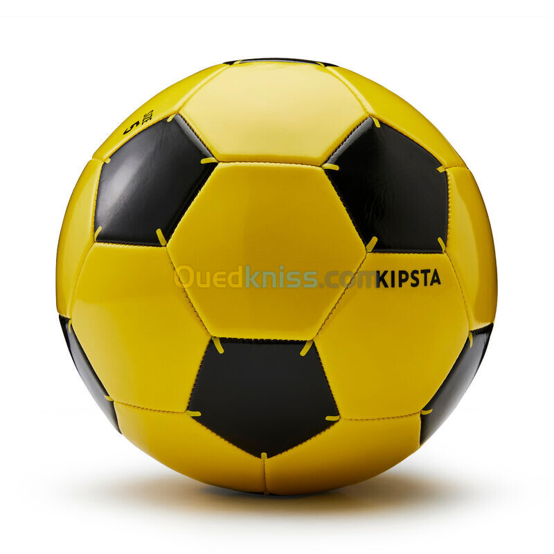 KIPSTA Ballon de football First Kick taille 5 (joueurs de 12 ans et plus) jaune