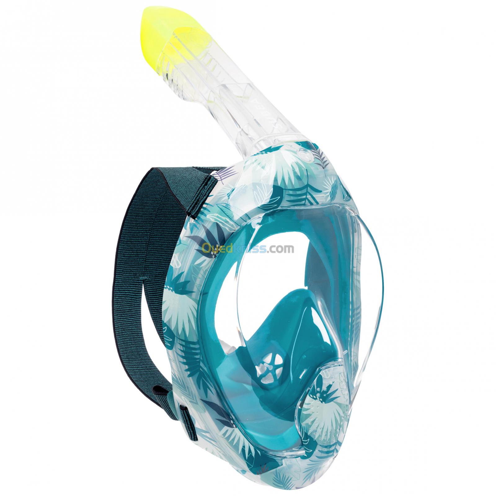 SUBEA Masque Easybreath de surface valve acoustique Adulte - 540 freetalk Leaf Dream