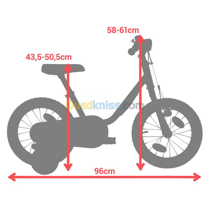 BTWIN VELO 14 POUCES 3-5 ANS 100 ARCTIC