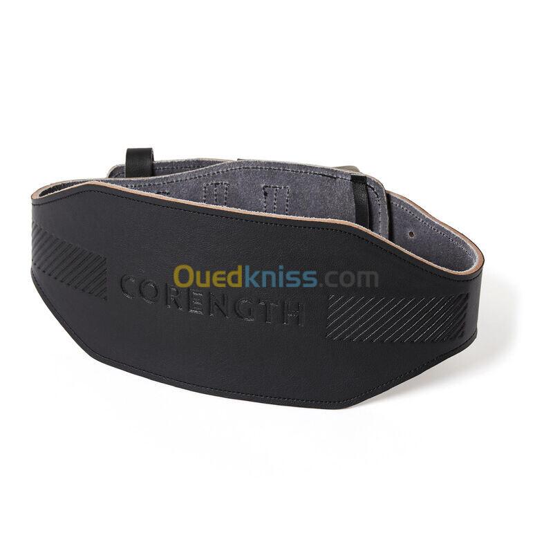 CORENGTH Ceinture lombaire de musculation en cuir - noire