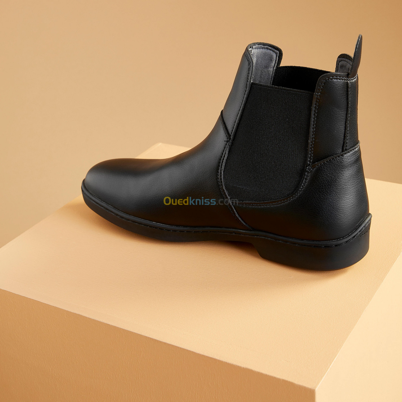 FOUGANZA Boots équitation adulte 500 noir