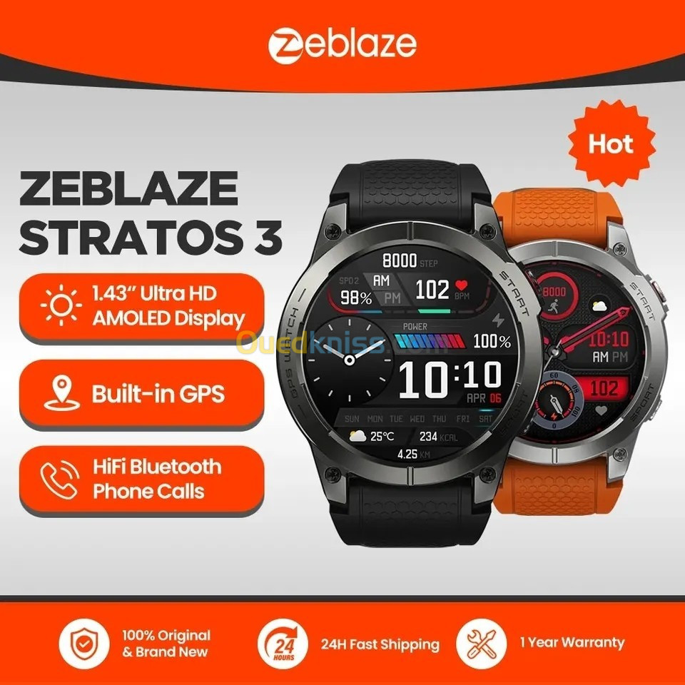 Zeblaze Stratos 3 Premium GPS 