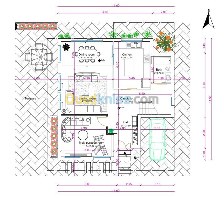 Architecte Designer, Etude et Réalisation,