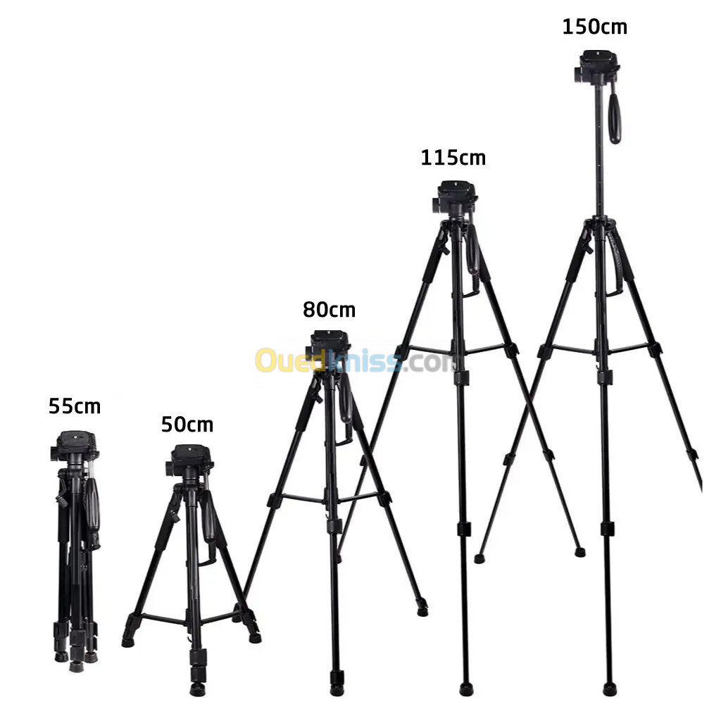 Mac Tech Lightweight Professional Telescopic Tripod MT-SUP501