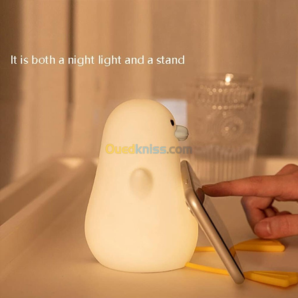 Mouette Silicone Lampe Veilleuse Rechargeable Pour Bébé ZH117