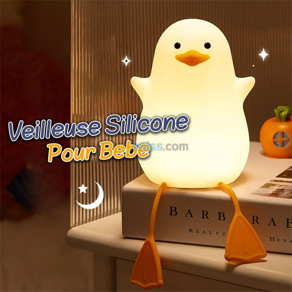 Mouette Silicone Lampe Veilleuse Rechargeable Pour Bébé ZH117