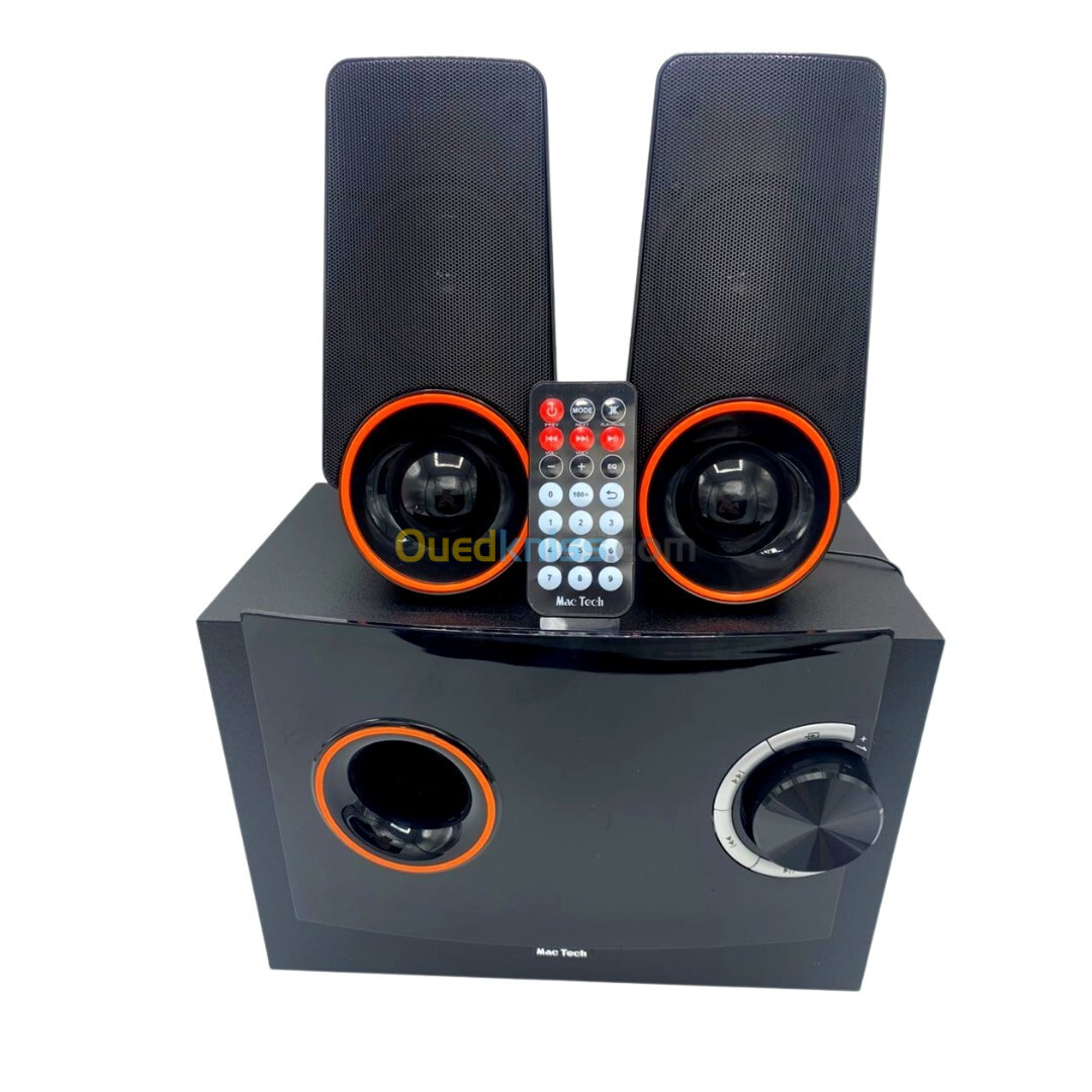 Haut Parleur Multimédia Subwoofer 2.1 Mt-Sb2100Suf