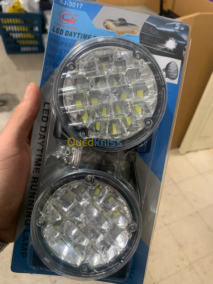 Feux Antibrouillard 2 Pièces 12V 18LED Pour Toutes Les Voitures