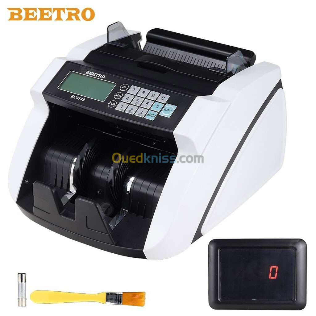 BEETRO Compteuse billet automatique avec détection UV, MG, MT, IR, DD - BE0148