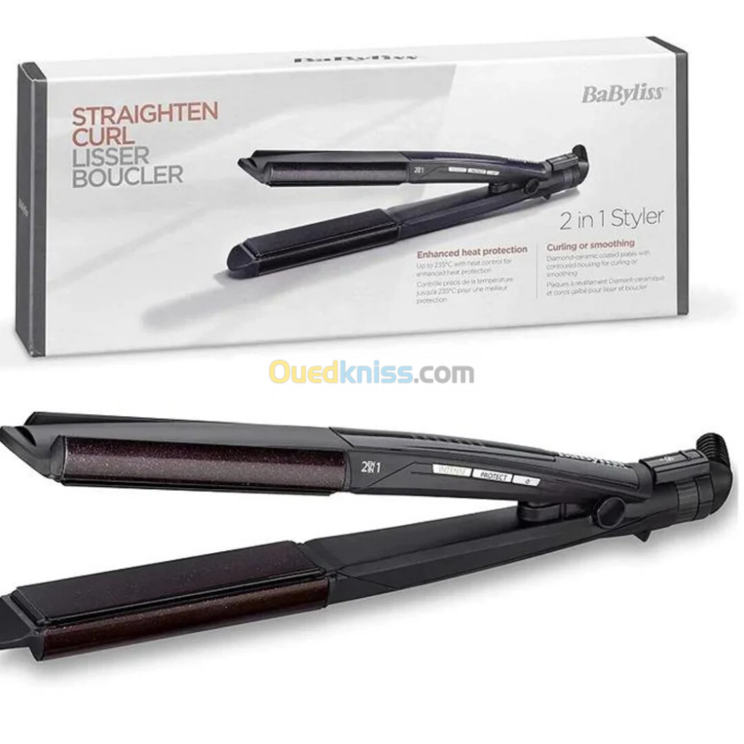 LISSEUR BOUCLEUR 2EN1 LED 235 BABYLISS PARIS - ST330ALE