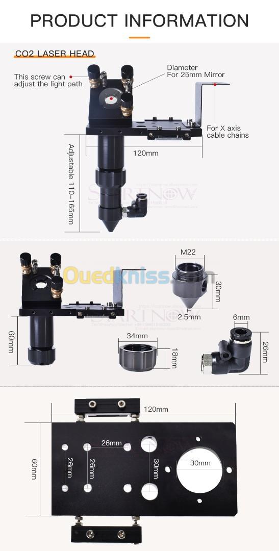 Kit pour laser co2