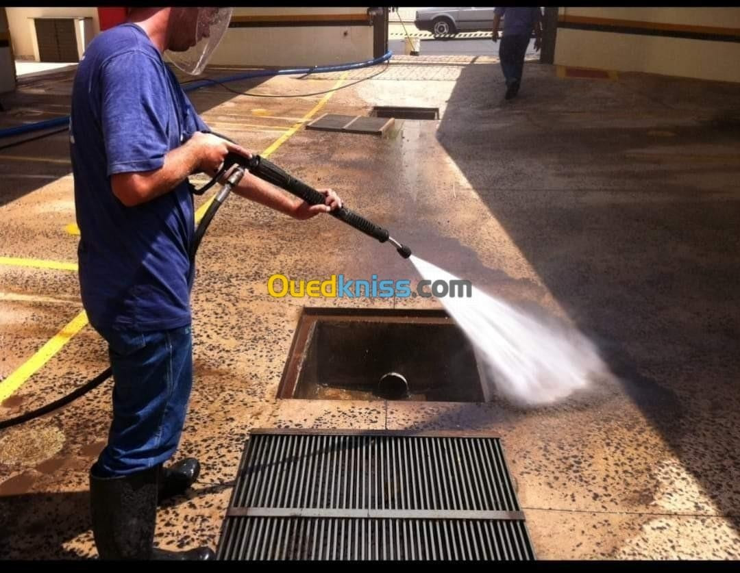 Service Vidange nettoyage débouchage canalisation 