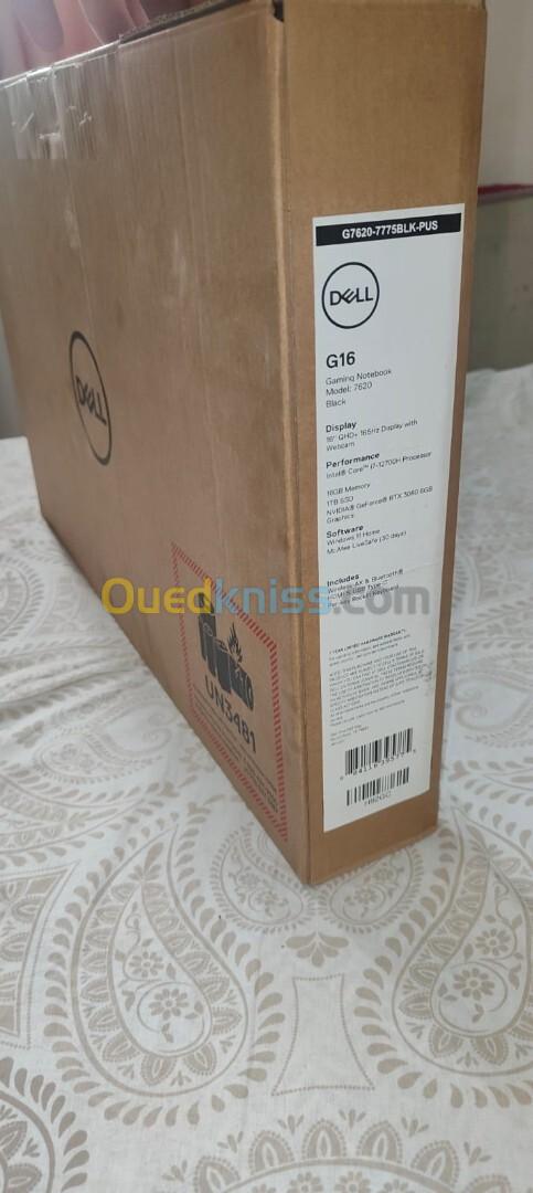 Dell G16 7620 2023 16" QHD+ Intel i7-12700H 16GB DDR5 1TB SSD NVIDIA GeForce RTX 3060