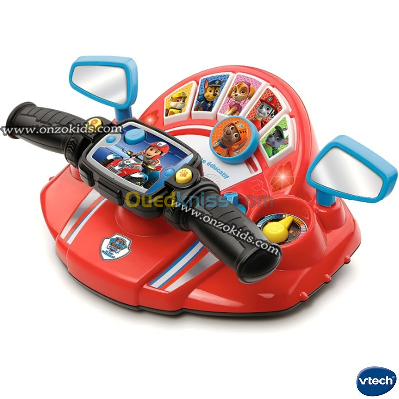 Jouet Pat Patrouille guidon Super Pilote intéractif pour enfant | VTech