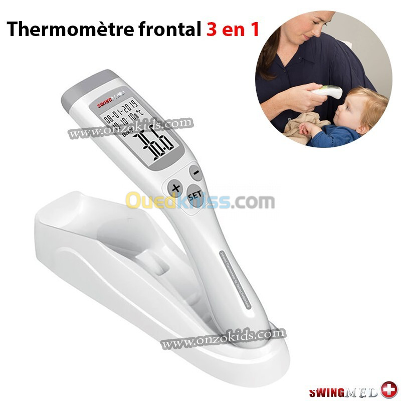 Thermomètre frontal 3 en 1 - SWINGMED