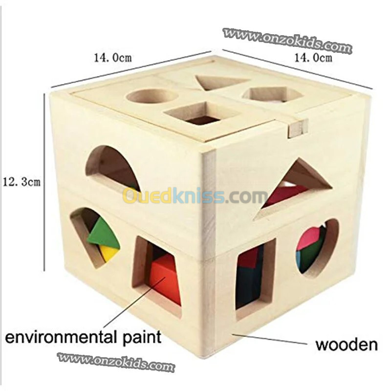 Boite de rangement intelligente en bois