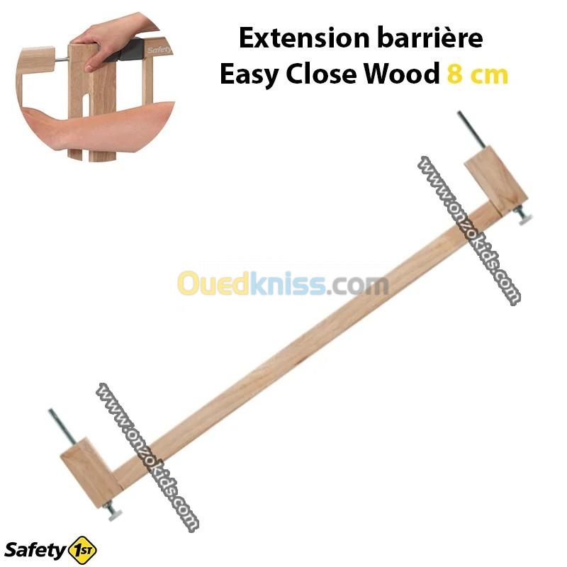 Extension barrière Easy Close Wood 8 cm - Safety 1st