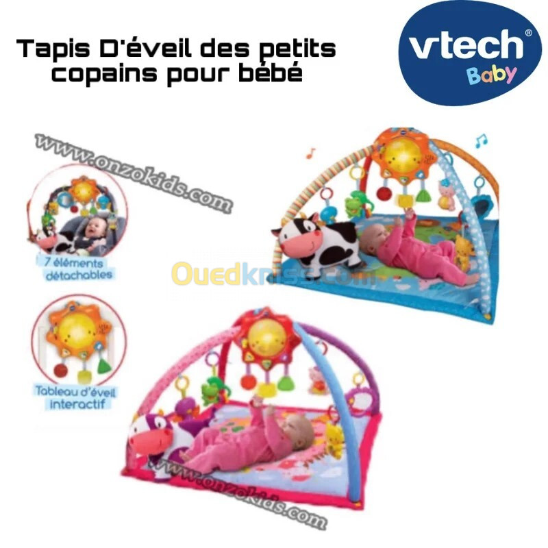 Tapis d'éveil Lumi Tapis des Ptits copains - VTech